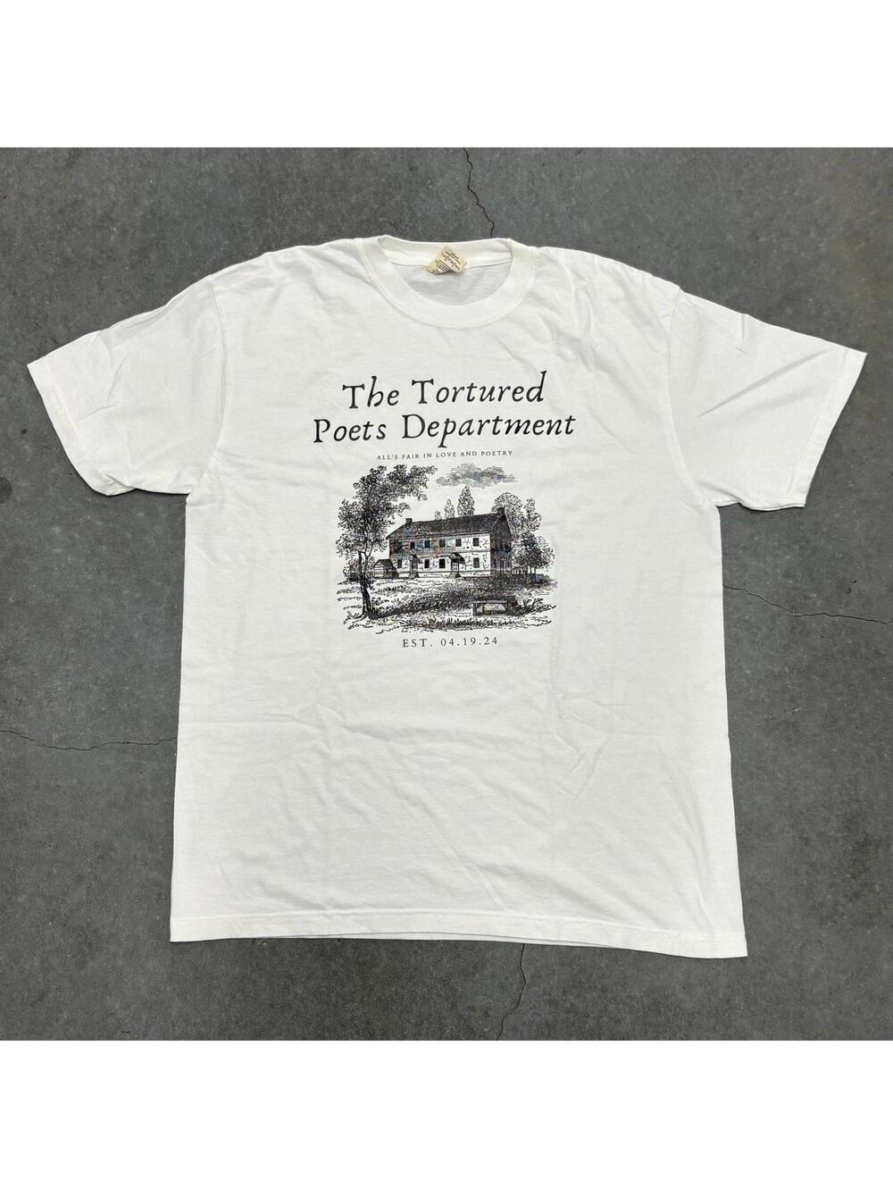 Comfort Colors Taylor Swift The Tortured Poets Department T Shirt
